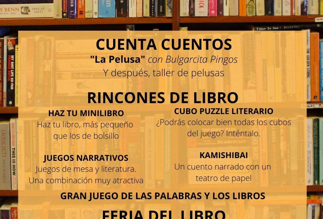 Día del libro 2022 en el barrio de La Victoria