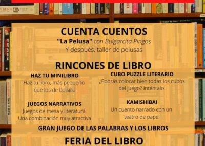 Día del libro 2022 en el barrio de La Victoria