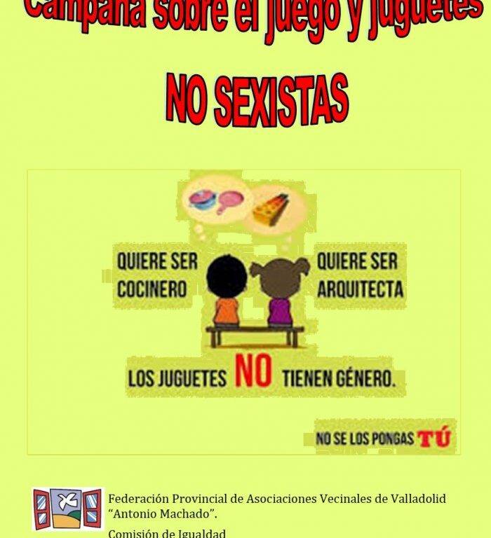 Campaña de juegos y Juguetes no sexistas