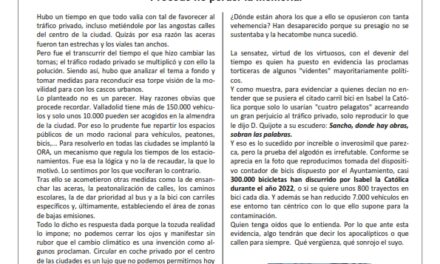 La Federación Informa: Sancho, donde hay Hechos sobran las palabras