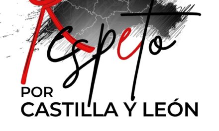 por la defensa de  los principios y valores democráticos: por respeto a Castilla y León