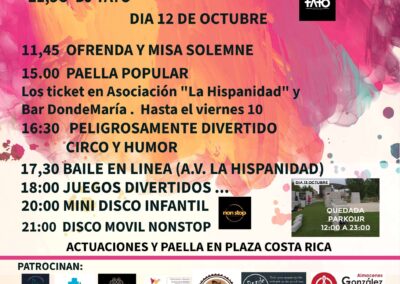 Fiestas en Arturo Eyries 2025