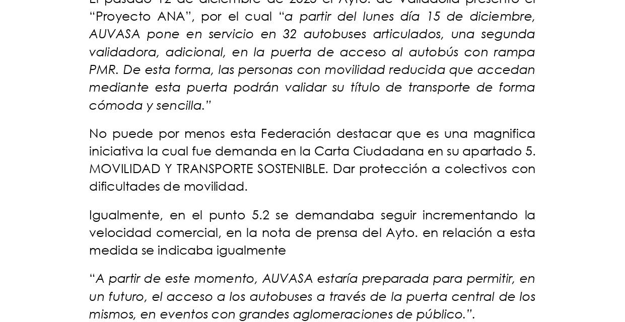 Pregunta en el pleno del ayuntamiento sobre Auvasa