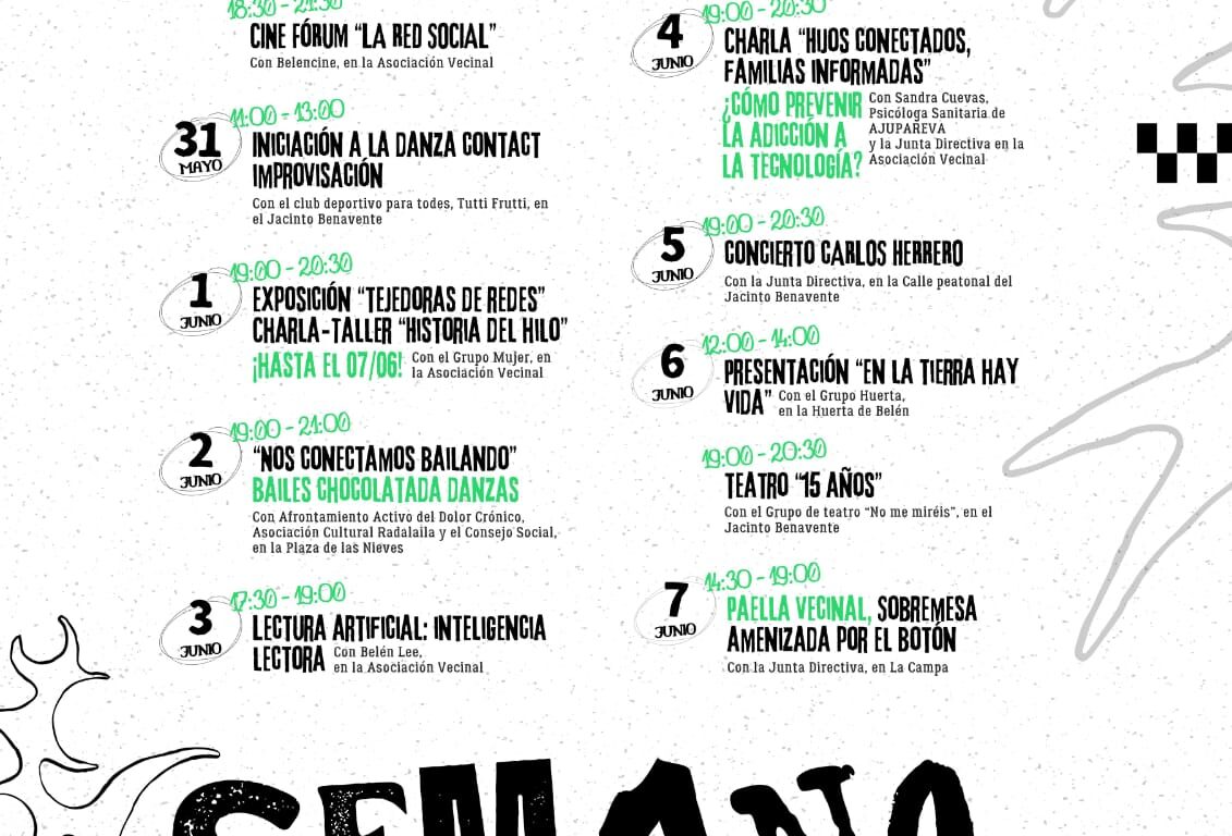 SEMANA CULTURAL BARRIO BELÉN 2026
