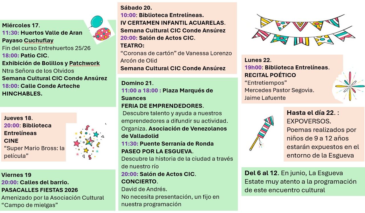 Fiestas del Barrio España 2026