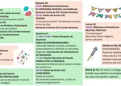 Fiestas del Barrio España 2026